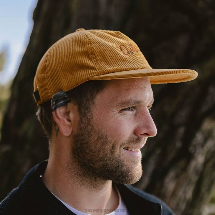 Passenger Männer Außenseiter-Kappe aus recycelter Baumwolle in Sandbraun 0BP2479 Kopfbedeckung braun