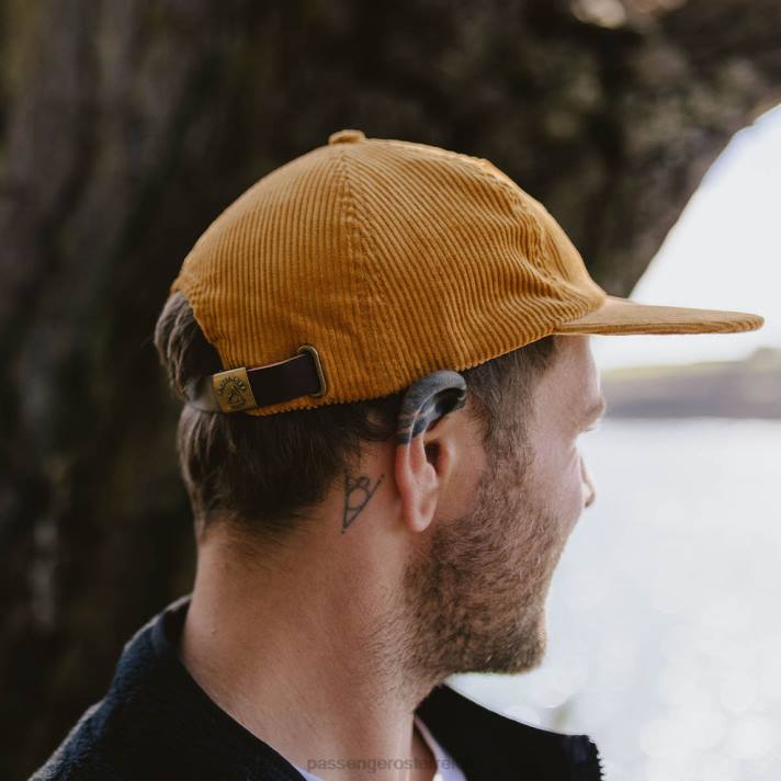 Passenger Männer Außenseiter-Kappe aus recycelter Baumwolle in Sandbraun 0BP2479 Kopfbedeckung braun