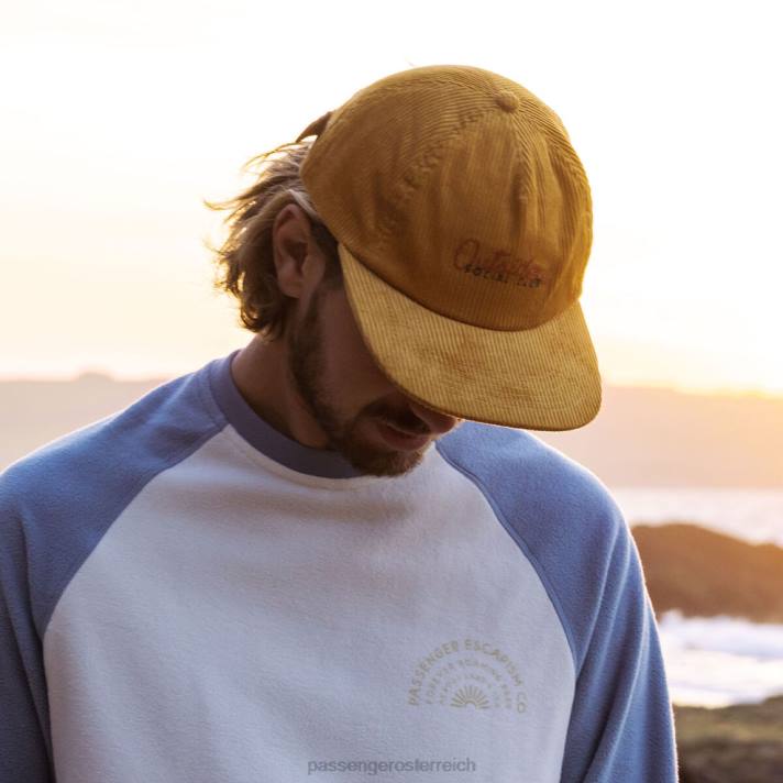 Passenger Männer Außenseiter-Kappe aus recycelter Baumwolle in Sandbraun 0BP2479 Kopfbedeckung braun