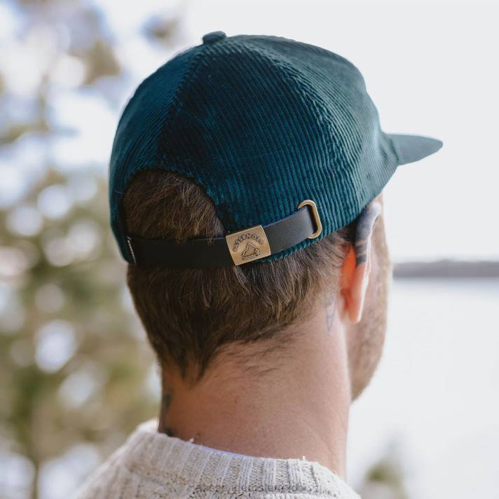 Passenger Männer Außenseiter-Kappe aus recycelter Baumwolle in Sturmgrün 0BP2480 Kopfbedeckung Grün