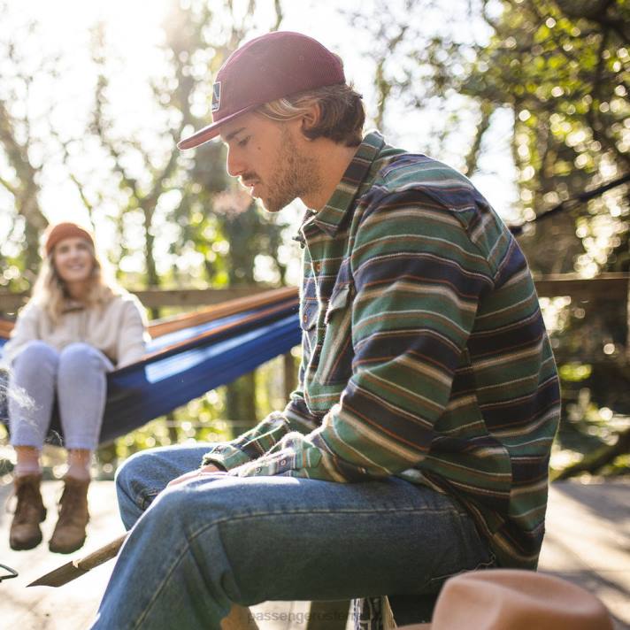 Passenger Männer Ausfallzeit-Kabelkappe rostrot 0BP2443 Kopfbedeckung rostrot