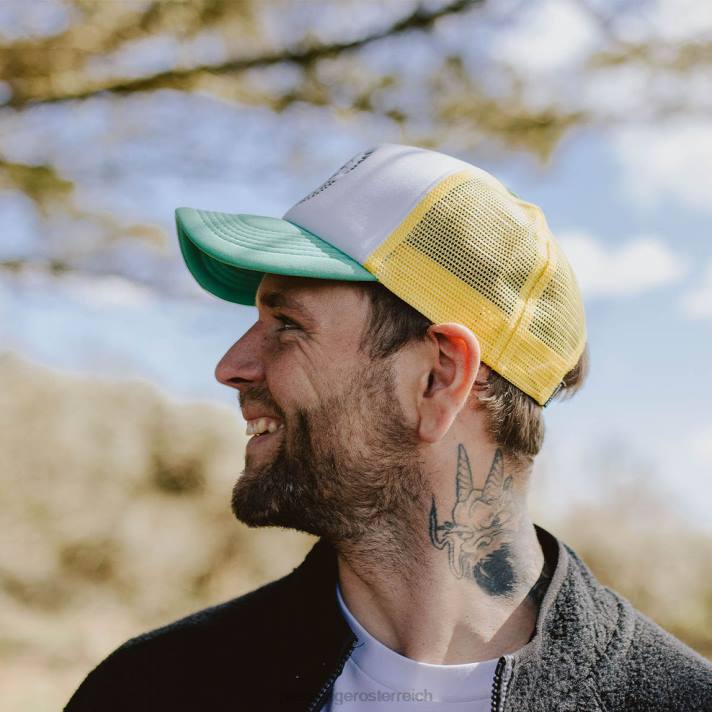 Passenger Männer Land & Sea Snapback Trucker Cap Meeresschaumgrün 0BP2457 Kopfbedeckung Grün