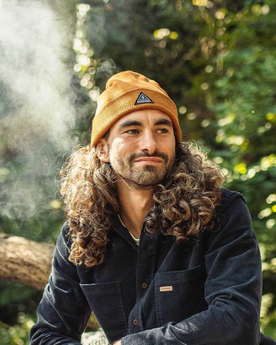 Passenger Männer Core-Recycling-Low-Top-Mütze mit glasiertem Ingwer 0BP2391 Kopfbedeckung glasiert