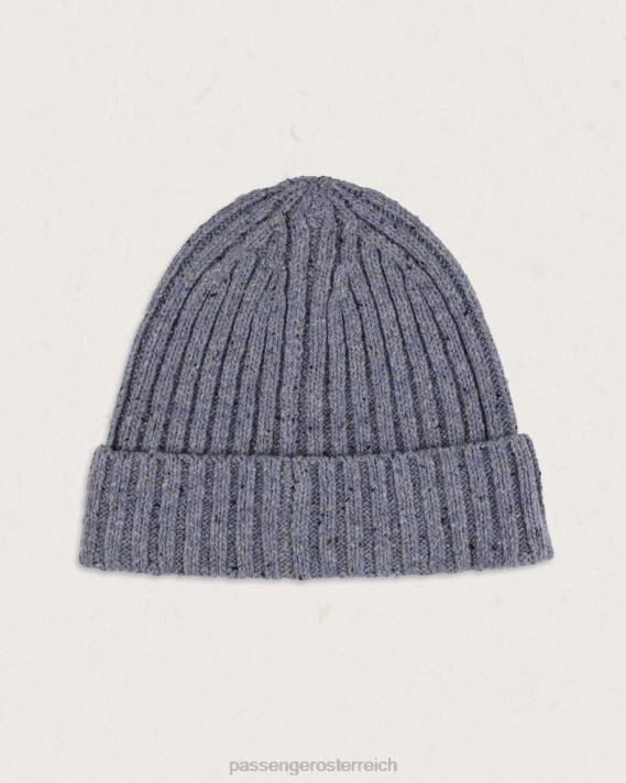 Passenger Männer Katira Rippstrickmütze Cloudy Sky Marl 0BP2412 Kopfbedeckung Mergel