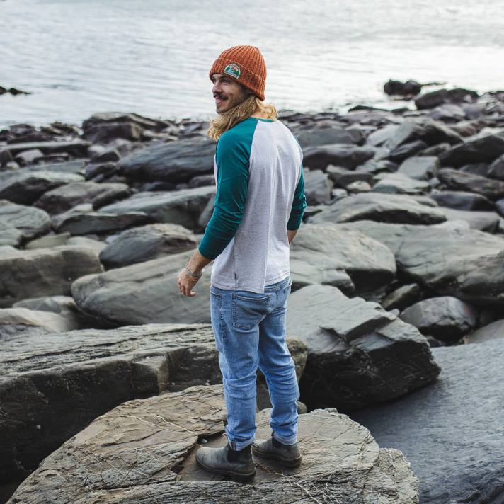 Passenger Männer Katira Rippstrickmütze Picante Rot 0BP2432 Kopfbedeckung Rot