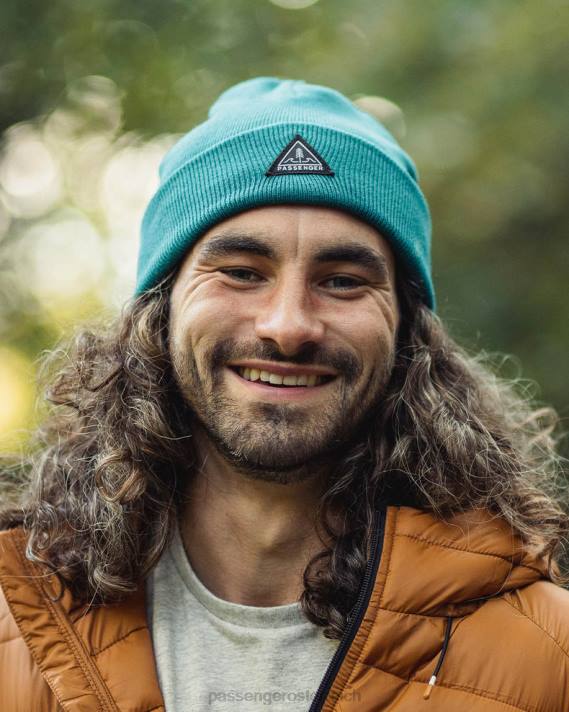 Passenger Männer Kern recycelte Low-Top-Mütze, schattierte Fichte 0BP2402 Kopfbedeckung Fichte