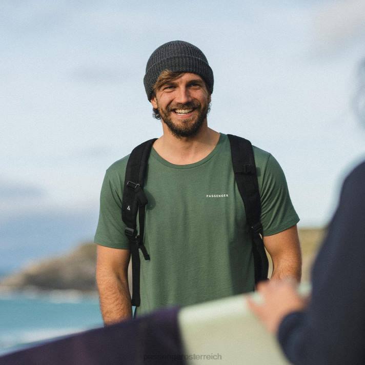 Passenger Männer Kompassmütze in verblasstem Schwarz 0BP2433 Kopfbedeckung Schwarz