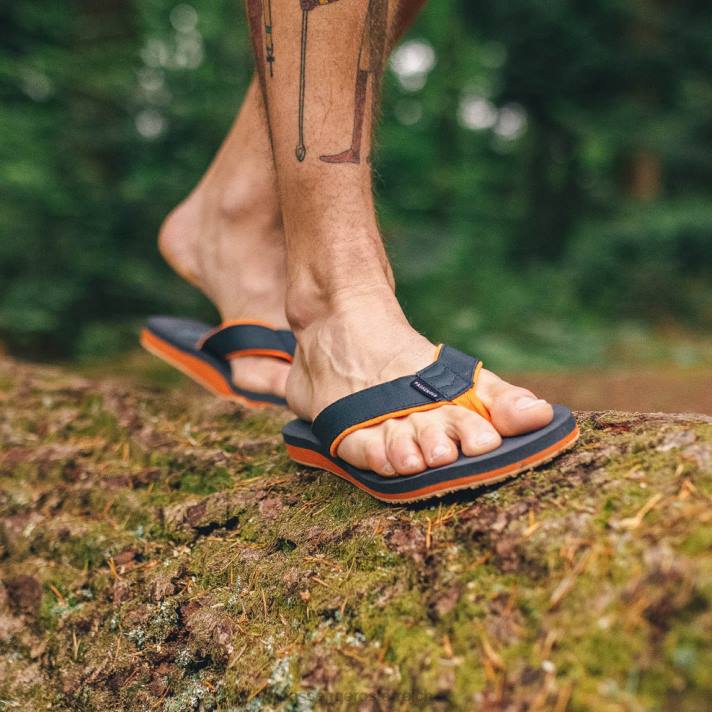 Passenger Männer Laguna Flip-Flop schwarz 0BP2492 Schuhwerk Schwarz