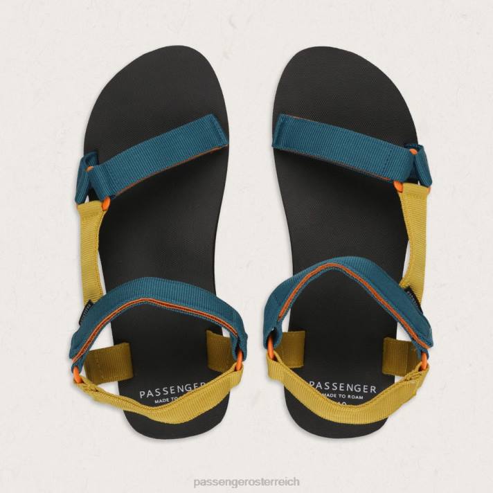 Passenger Männer Monterey Sandalen Ascheblau 0BP2487 Schuhwerk Blau