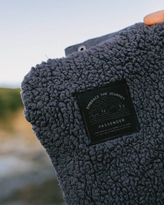 Passenger Männer Nomadic-Decke aus recyceltem Sherpa, Khaki 0BP2510 Zubehör khaki