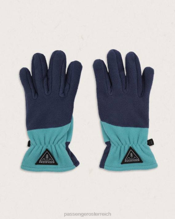 Passenger Männer Daytrip Touchscreen-Handschuhe aus recyceltem Polarfleece, blaue Koralle 0BP2593 Zubehör Blau