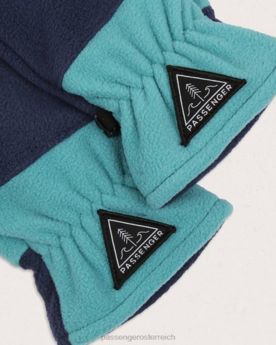 Passenger Männer Daytrip Touchscreen-Handschuhe aus recyceltem Polarfleece, blaue Koralle 0BP2593 Zubehör Blau