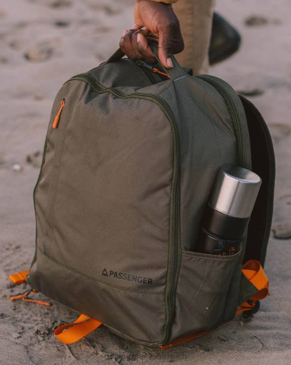 Passenger Männer Ascent Weekender recycelter 35-l-Rucksack in Khaki 0BP2530 Zubehör khaki