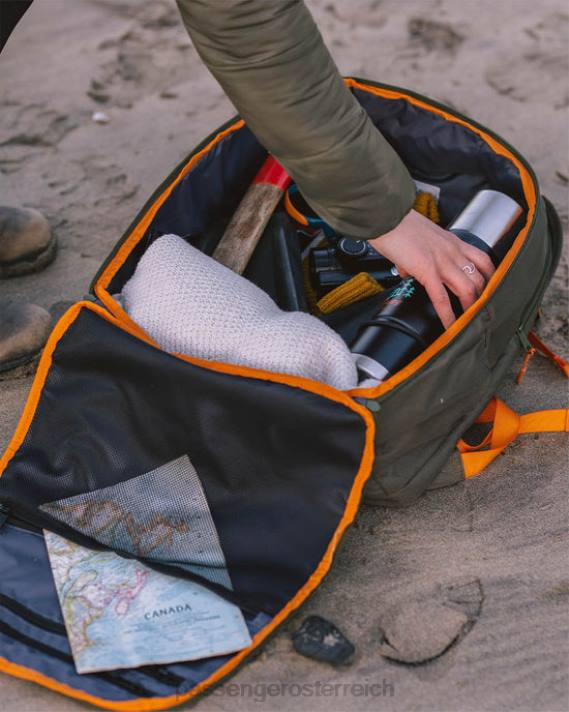 Passenger Männer Ascent Weekender recycelter 35-l-Rucksack in Khaki 0BP2530 Zubehör khaki