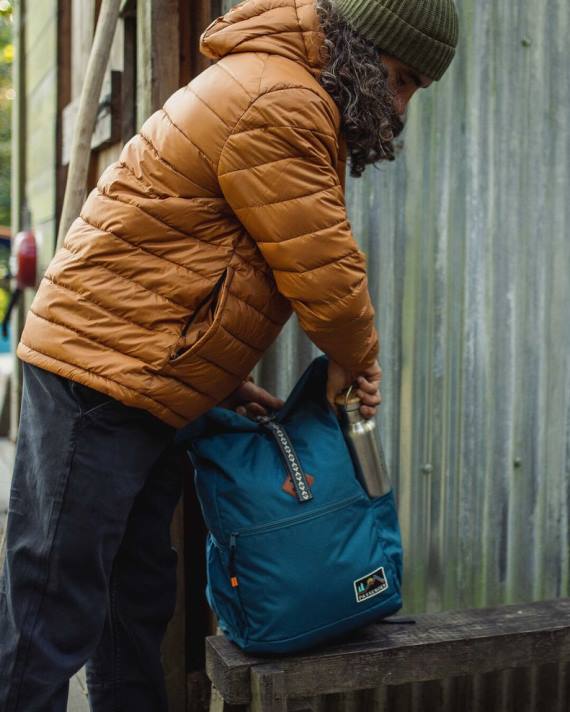 Passenger Männer Backwoods recycelter Rolltop 32l Ascheblau 0BP2549 Zubehör Blau