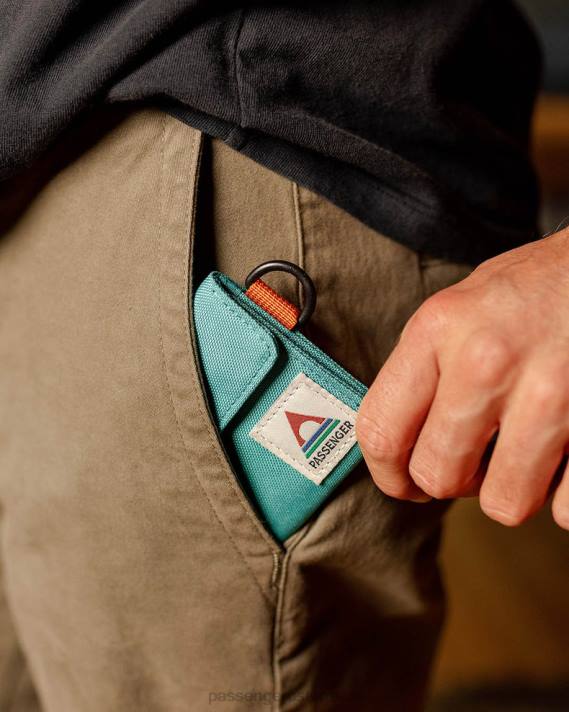 Passenger Männer Pocket-Geldbörse aus recyceltem Material, Viridiangrün 0BP2552 Zubehör Grün