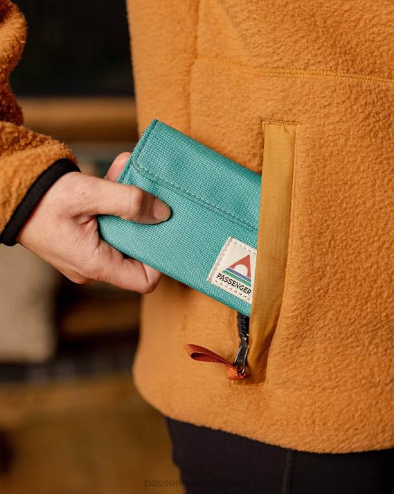 Passenger Männer Pocket-Geldbörse aus recyceltem Material, Viridiangrün 0BP2552 Zubehör Grün