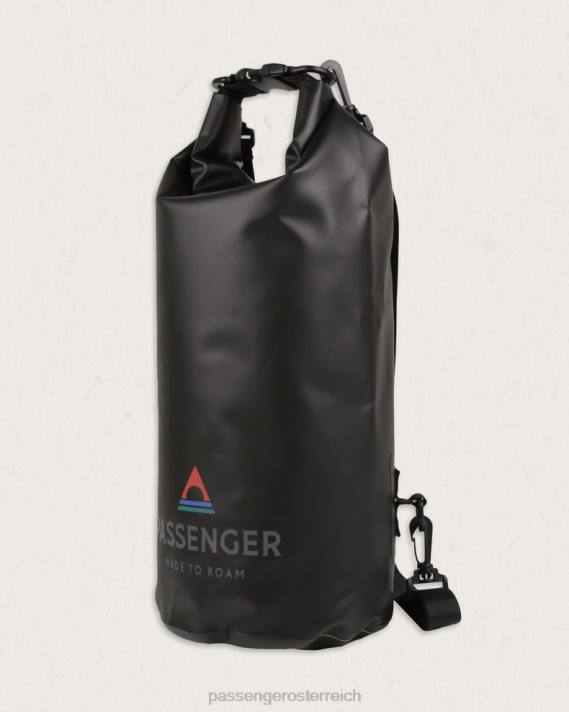 Passenger Männer Tide 10l recycelter Packsack schwarz 0BP2537 Zubehör Schwarz