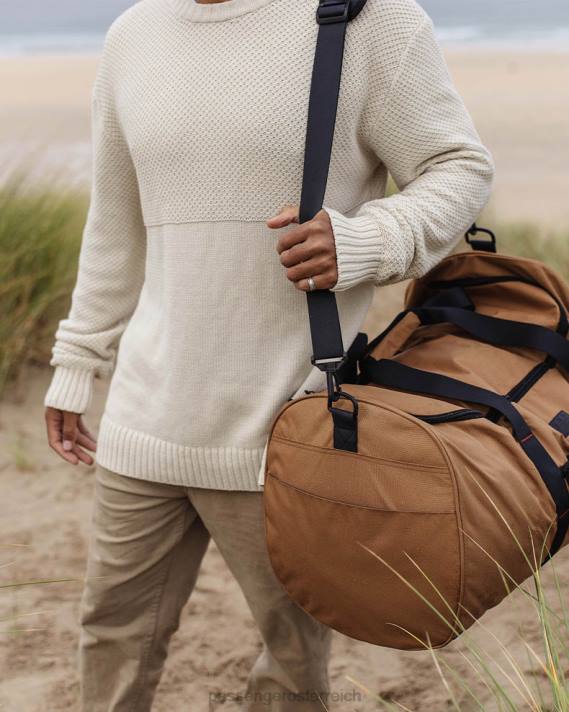 Passenger Männer Weekender 58l recycelte Reisetasche goldbraun 0BP2551 Zubehör braun