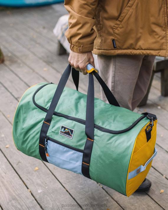 Passenger Männer Weekender 58l recycelte Reisetasche in Lorbeergrün 0BP2561 Zubehör Grün