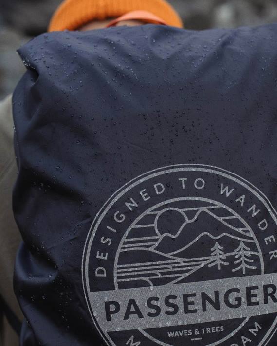 Passenger Männer recycelter wasserdichter Rucksacküberzug (18-35l) schwarz 0BP2517 Zubehör Schwarz