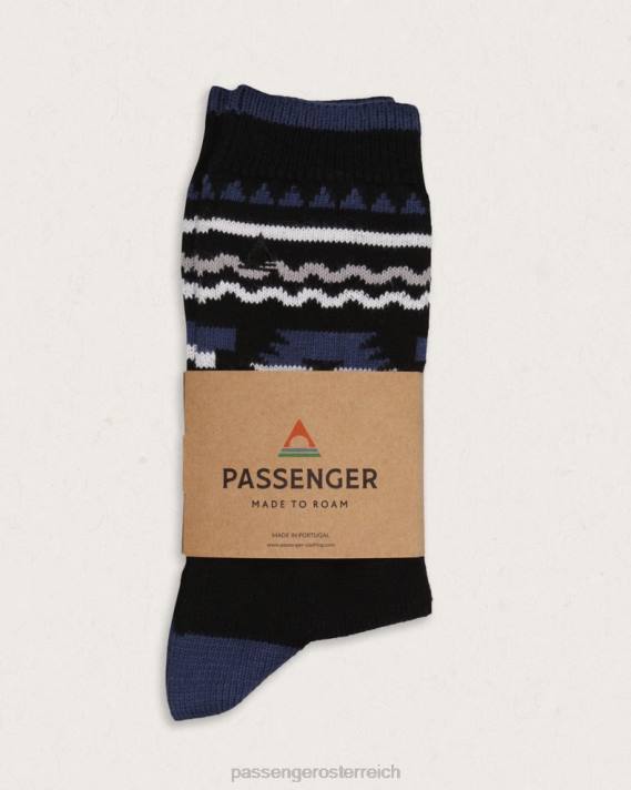 Passenger unisex Bothy organische mittelschwere Socken schwarz 0BP2500 Kleidung Schwarz