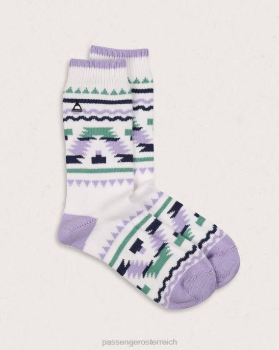 Passenger unisex Hytte Organic Midweight Socken weiß 0BP2501 Kleidung Weiß
