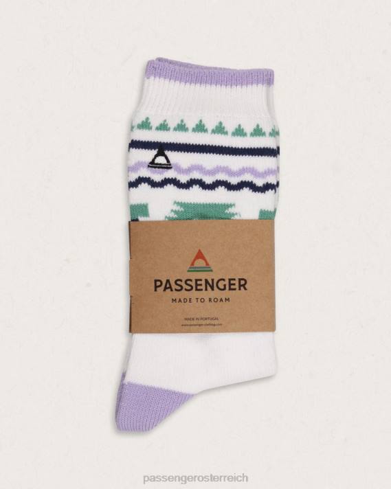 Passenger unisex Hytte Organic Midweight Socken weiß 0BP2501 Kleidung Weiß