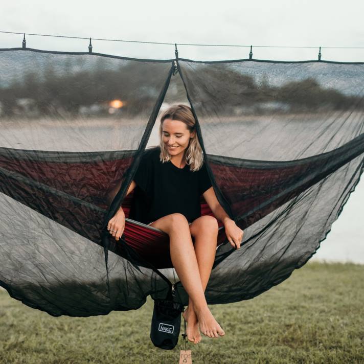 Passenger unisex Nakie Insektennetz schwarz 0BP2632 Leben im Freien Schwarz