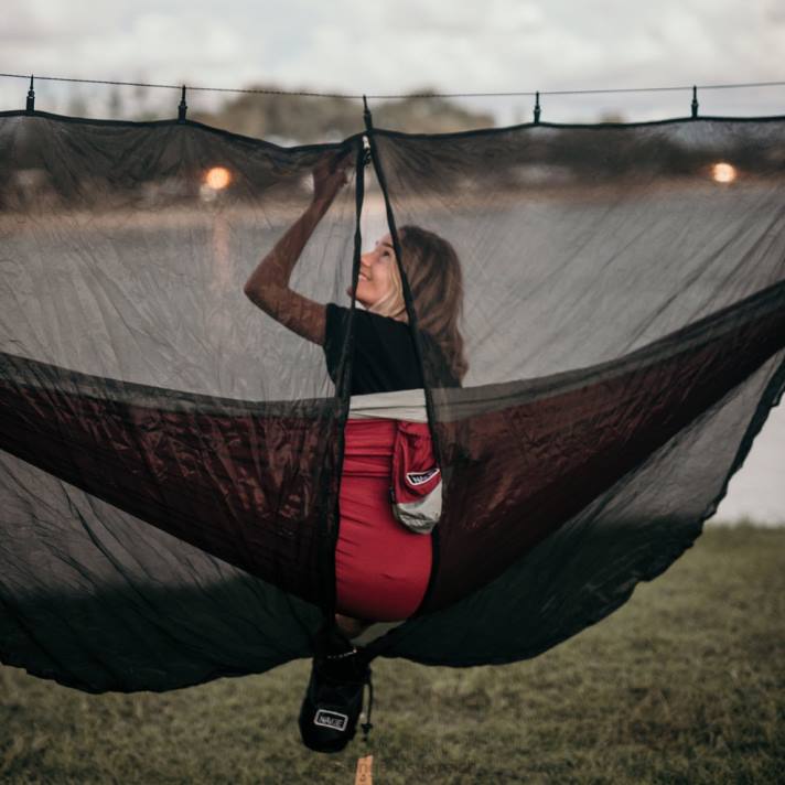 Passenger unisex Nakie Insektennetz schwarz 0BP2632 Leben im Freien Schwarz