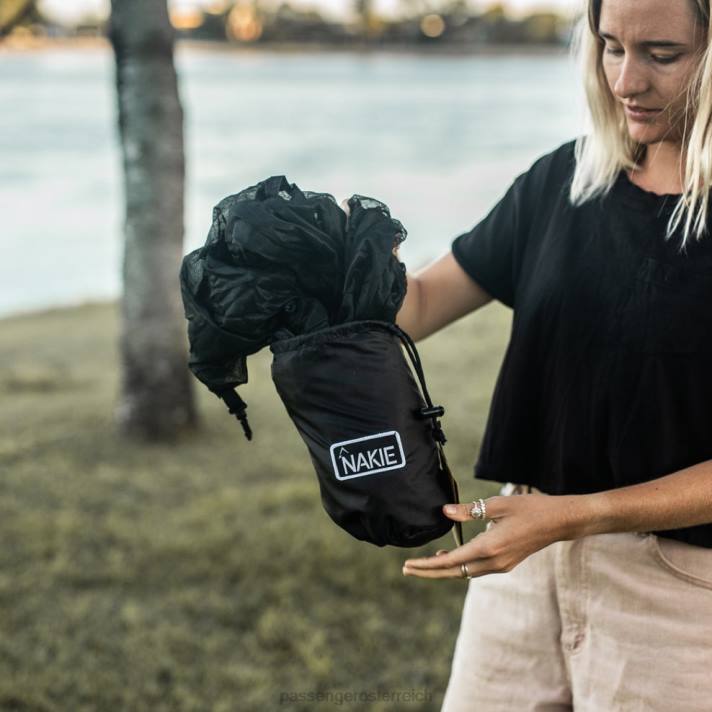 Passenger unisex Nakie Insektennetz schwarz 0BP2632 Leben im Freien Schwarz