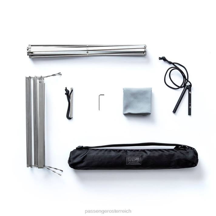 Passenger unisex Wolf- und Grizzly-Grill (mit Feuerset) aus Edelstahl 0BP2606 Leben im Freien Stahl