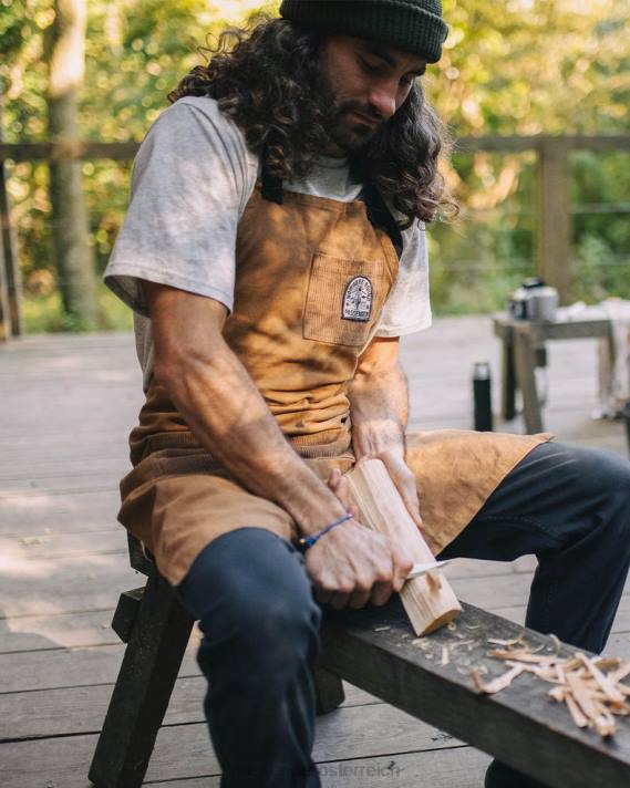 Passenger unisex Yard-Schürze aus Bio-Baumwolle, Kokosnuss 0BP2621 Leben im Freien Kokosnuss