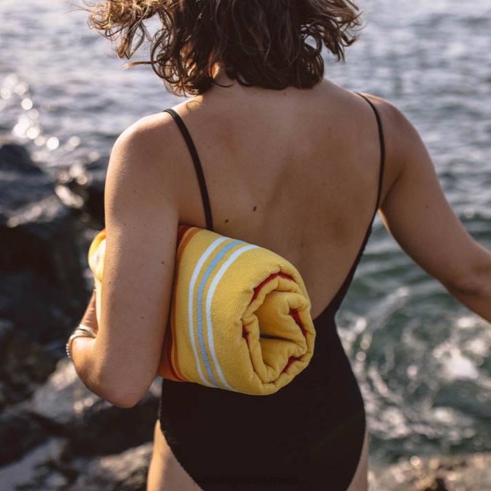 Passenger unisex Portland recyceltes Strandtuch mit Sonnenstreifen 0BP2636 Leben im Freien Sonne
