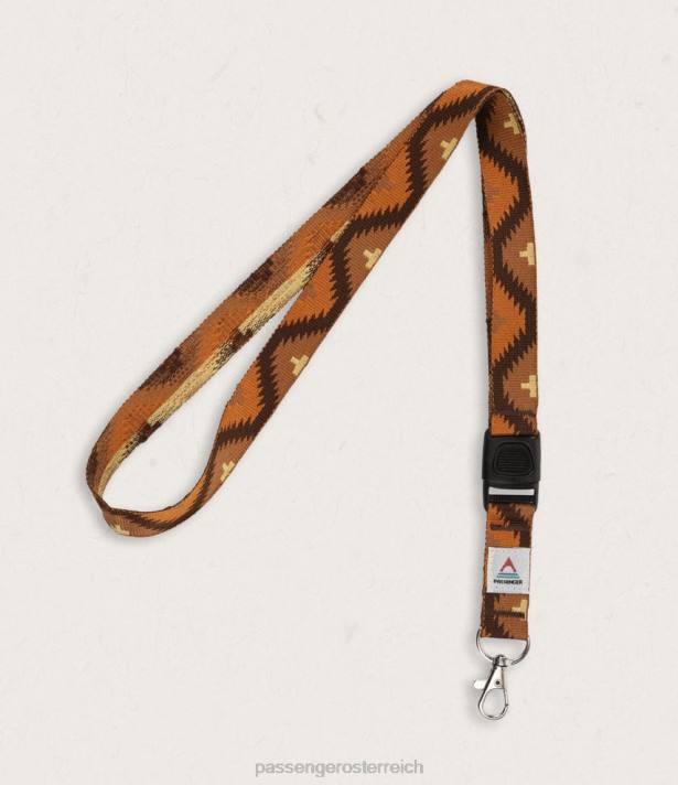 Passenger unisex Reise-Lanyard orangefarbener Jacquard 0BP2570 Zubehör orange