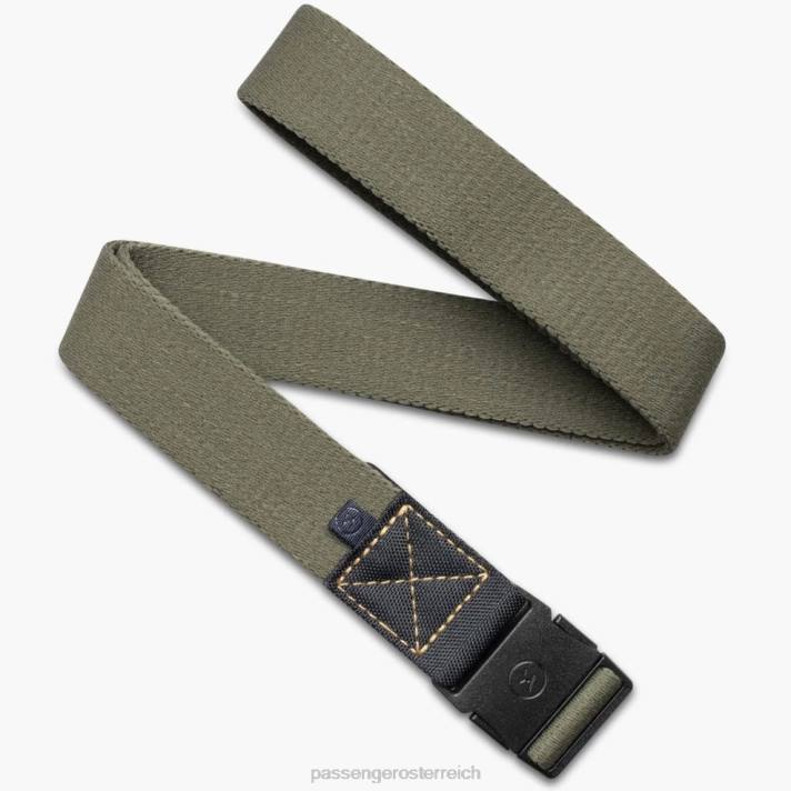Passenger unisex Arcade Belts Ridge Slim Ivy 0BP2578 Zubehör Efeu