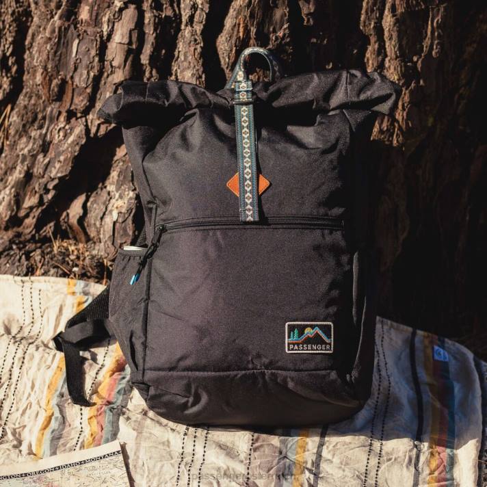 Passenger unisex Rolltop-Kühlbox recycelt 32l schwarz 0BP2623 Zubehör Schwarz