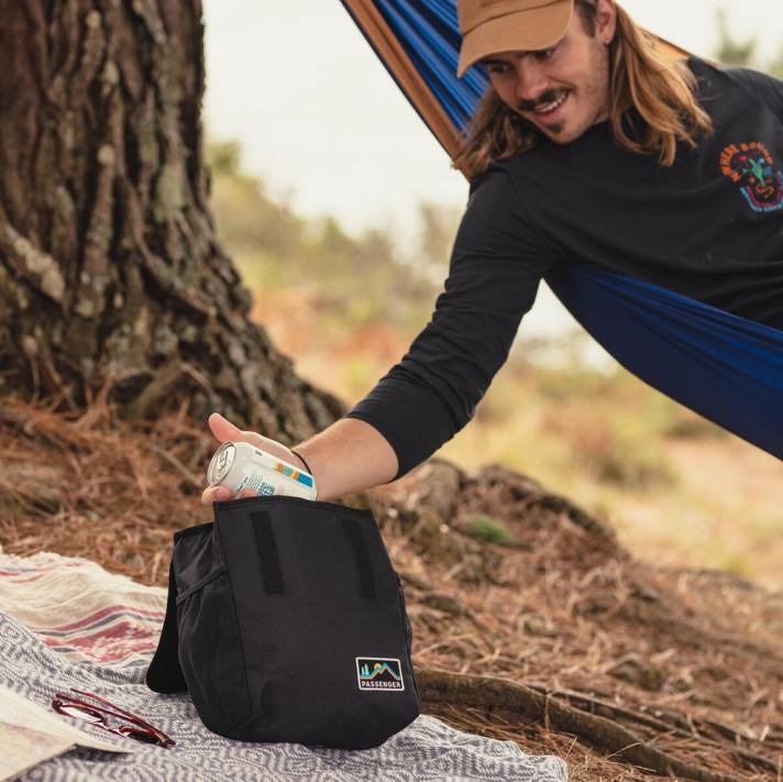 Passenger unisex Snack-Pack recycelter Kühler schwarz 0BP2614 Zubehör Schwarz