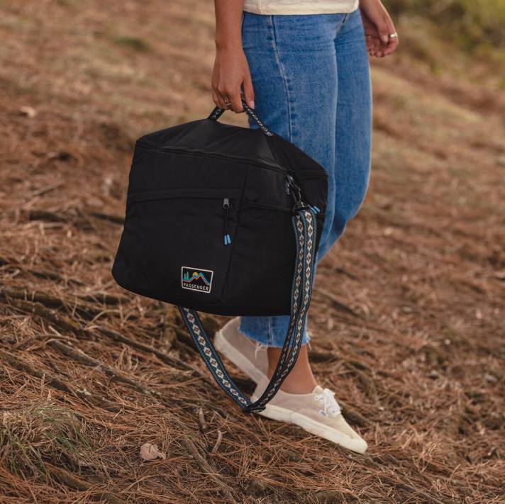 Passenger unisex Tagesrucksack aus recyceltem Material, Kühltasche in Schwarz 0BP2624 Zubehör Schwarz