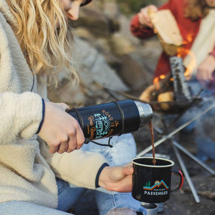 Passenger unisex mizu x 640ml Flasche schwarz 0BP2603 Zubehör Schwarz